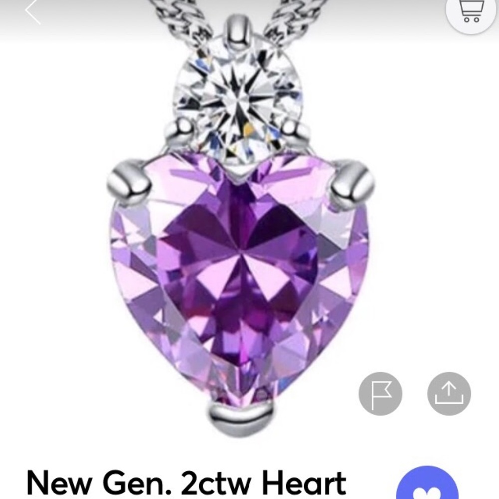 Amethyst necklace by Kay’s jewelers